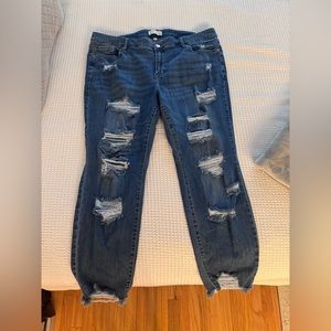 Lane Bryant mid rise skinny jean